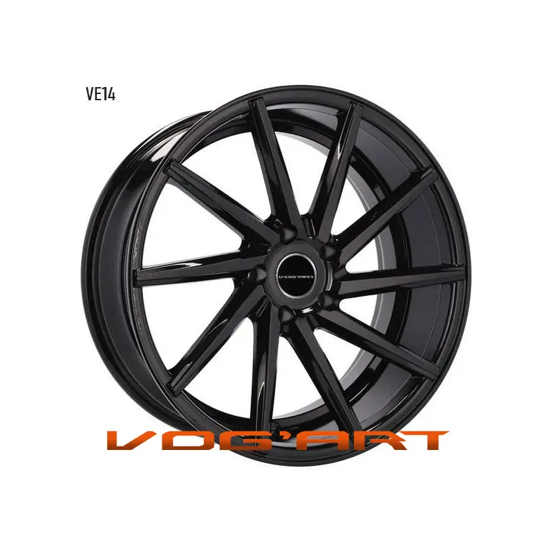 4 Jantes VOG'ART VE14 NOIR 17″ | Jantes alu design by Vog'Art