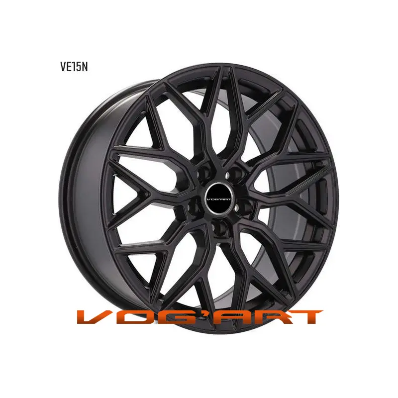 4 Jantes VOG'ART VE15 NOIR 17″ | Jantes alu design by Vog'Art