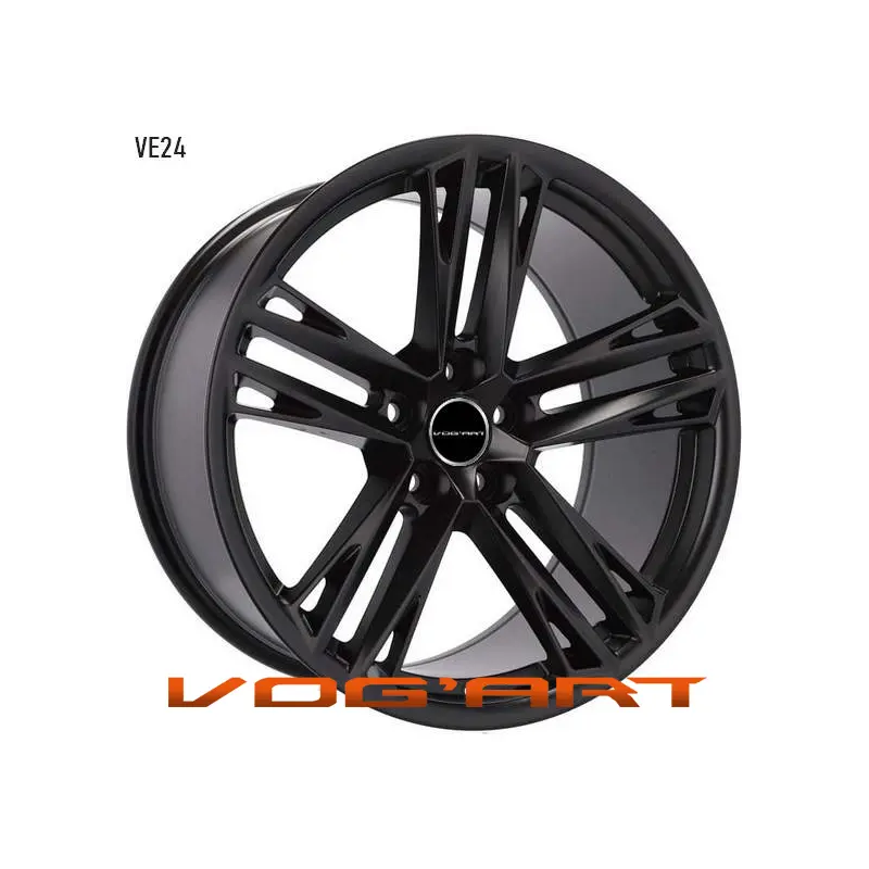 4 Jantes VOG'ART VE24 NOIR  20″ | Jantes alu design by Vog'Art